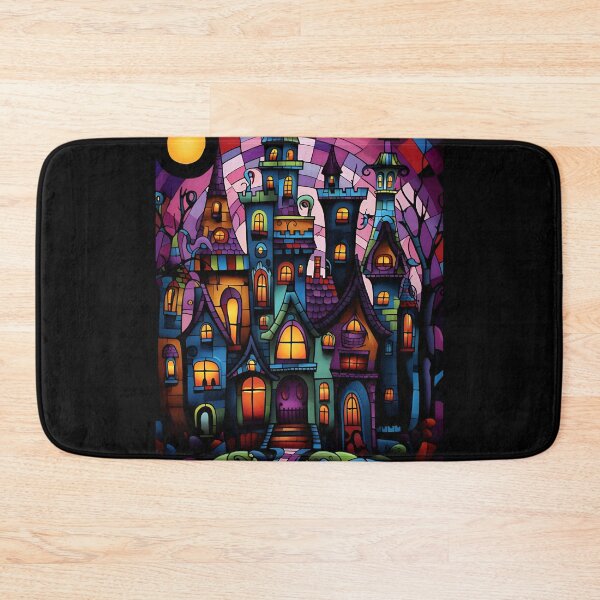 Item preview, Nocturnal Fortress- Dark Inspired Art of a Halloween Vampire Castle AI Generated designed and sold by OlfactoART Studio.