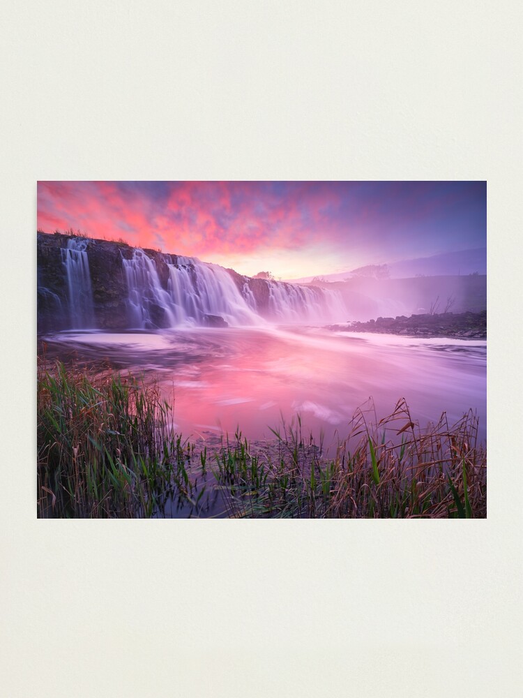 Thumbnail 1 of 3, Photographic Print, Hopkins Falls, Warrnambool, Victoria, Australia designed and sold by Chockstone.