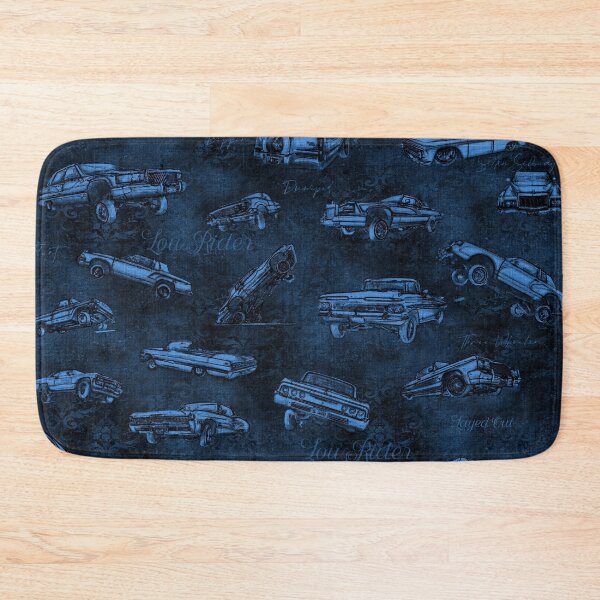 Item preview, Low Riders in Blue designed and sold by SugarPineDesign.