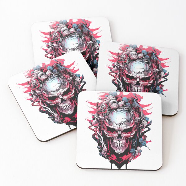Item preview, Skull Cyborg Warrior Vector Style designed and sold by eyestetix.