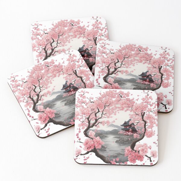 Item preview, Japanese castles, sakura, and Japanese gardens are beautiful. designed and sold by Natcharee.
