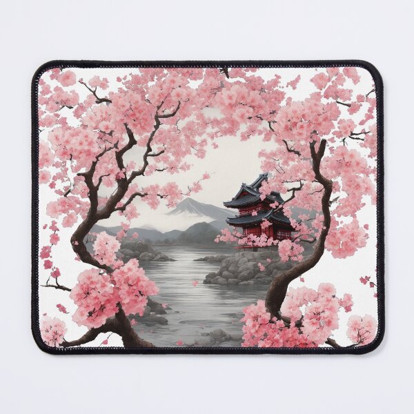 Item preview, Japanese castles, sakura, and Japanese gardens are beautiful. designed and sold by Natcharee.