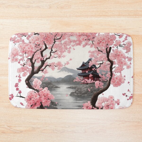 Item preview, Japanese castles, sakura, and Japanese gardens are beautiful. designed and sold by Natcharee.