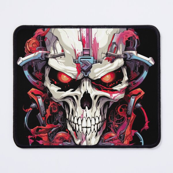 Item preview, Skull Cyborg Warrior Vector Style 2 designed and sold by eyestetix.