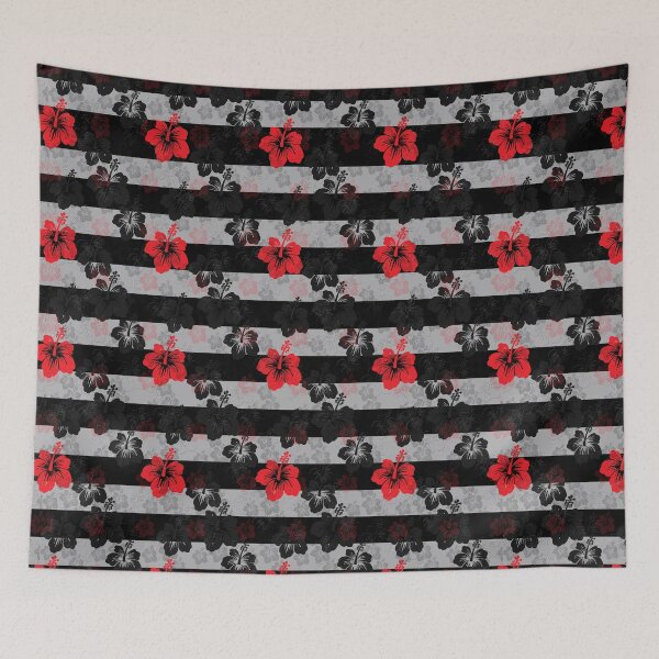 Item preview, Modern Floral Stripes designed and sold by PatternTitan.