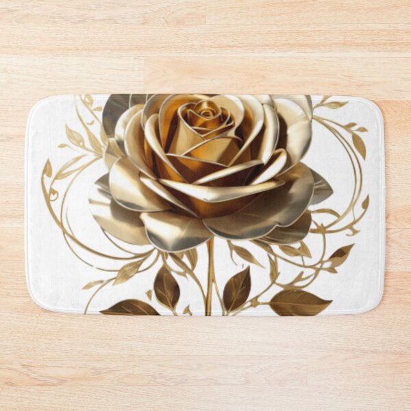 Item preview, A Single Golden Rose Design 006 designed and sold by Alexis Art Collection.