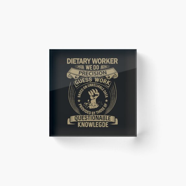 Item preview, Dietary Worker designed and sold by MiraclePitts.