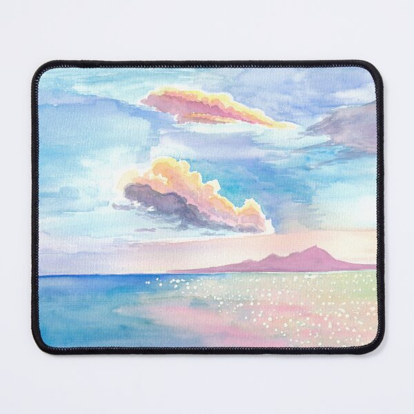 Item preview, Tenerife Canary Islands with Teide Silhouette from Sea designed and sold by artshop77.