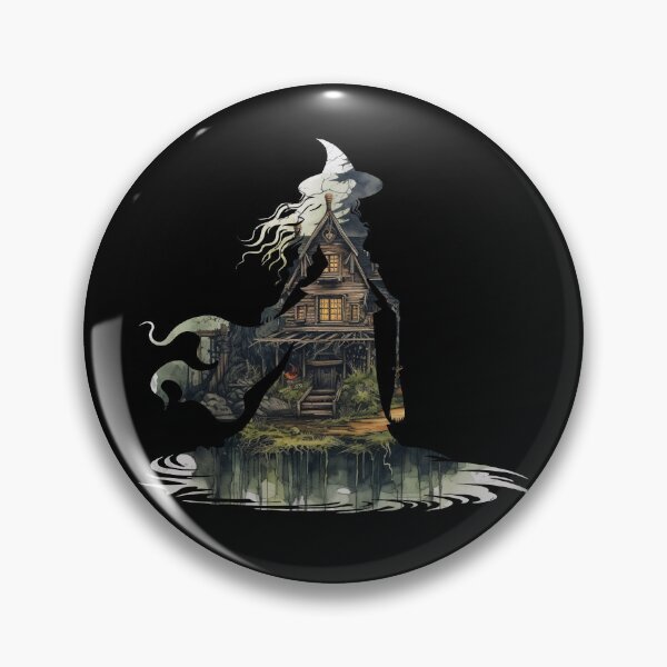 Item preview, Autumn Witch Fall in Town Halloween Time  designed and sold by AnnaMDesign.
