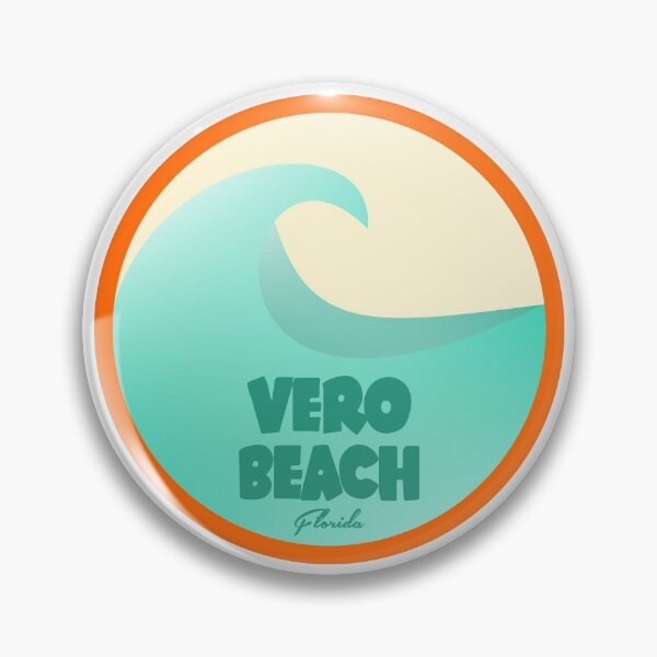 Item preview, Vero Beach Florida Retro designed and sold by bivenart.