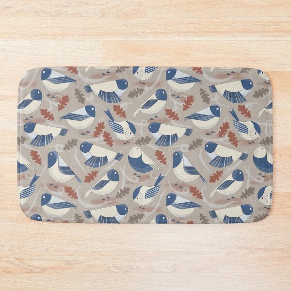 Item preview, Cute birds on a Windy Autumn Day  designed and sold by Carina Parry Studios.