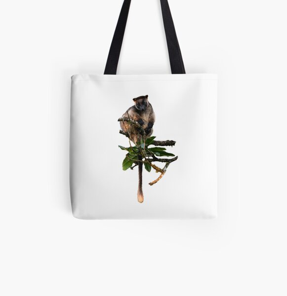 Tree Kangaroo Baby 2 All Over Print Tote Bag