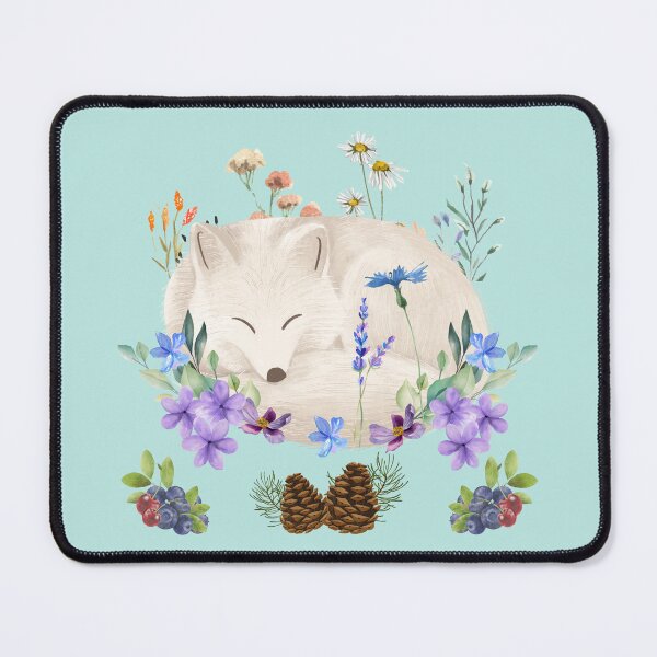 Item preview, Sleeping Arctic Fox designed and sold by Ashley Gagnon.
