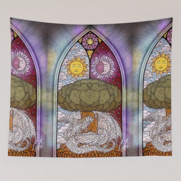 Item preview, The Sun & Moon ~ The Stained Glass Window designed and sold by Ninja-Basilisk.