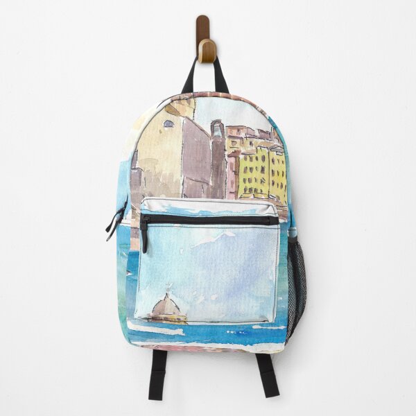 Item preview, Vernazza 5 Terre View of Bay, Castle and Santa Margherita di Antiochia designed and sold by artshop77.