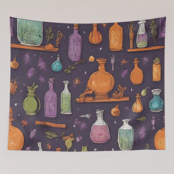 Item preview, Potion Panorama designed and sold by cozycozyart.