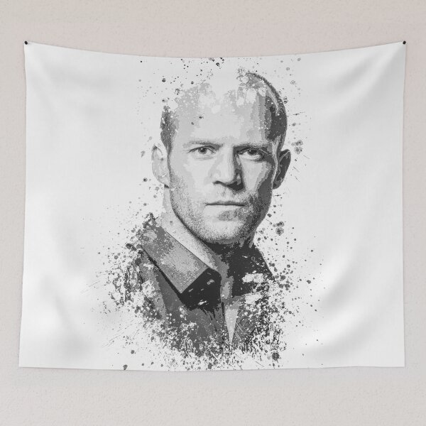 Aperçu de l'œuvre Jason Statham éclaboussures créée et vendue par jpvoodoo.