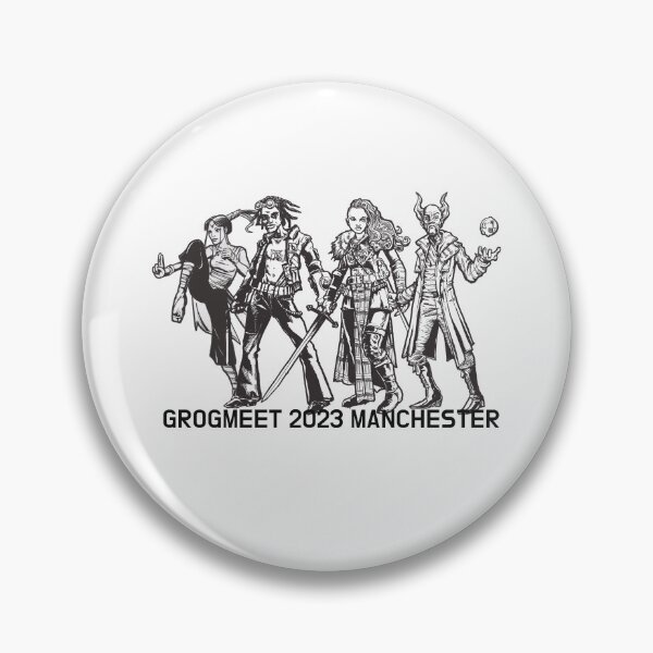 Item preview, GROGMEET 2023 Characters designed and sold by theGROGNARDfile.