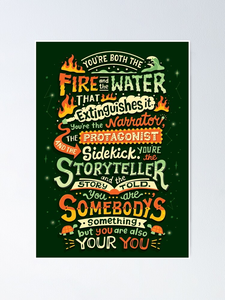 "You are you" Poster for Sale by risarodil Redbubble