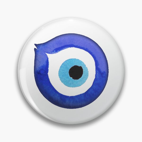 Item preview, Captivating Watercolor Evil Eye Amulet  designed and sold by ZedOhEe.