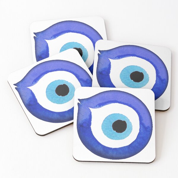 Item preview, Captivating Watercolor Evil Eye Amulet  designed and sold by ZedOhEe.