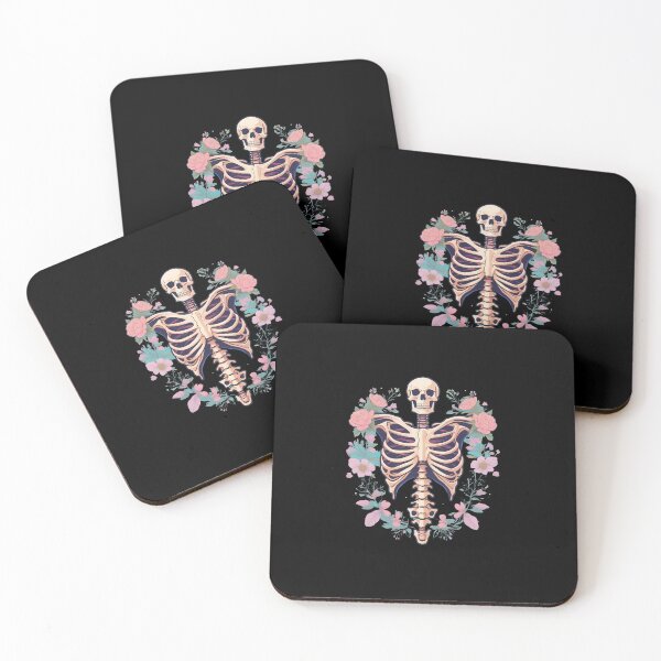 Item preview, Pastel Skull Ribs designed and sold by Itsheartshop.
