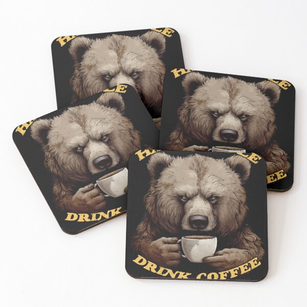 Item preview, Hate people and drink coffee designed and sold by Shirtfactory78.
