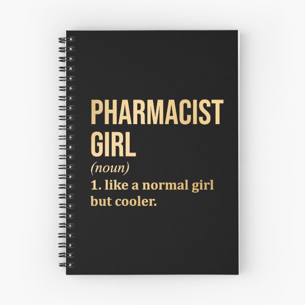 Item preview, Pharmacist Girl Definition Pharmacy in Gold designed and sold by XCIV.