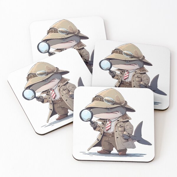 Item preview, Shark Detective designed and sold by Illustratorium.