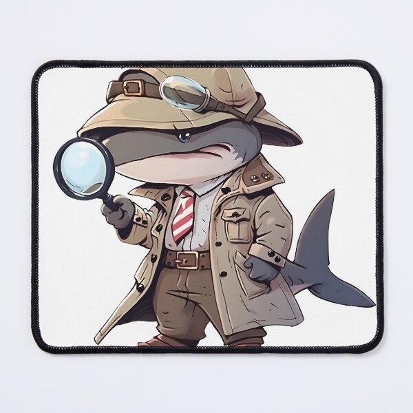 Item preview, Shark Detective designed and sold by Illustratorium.