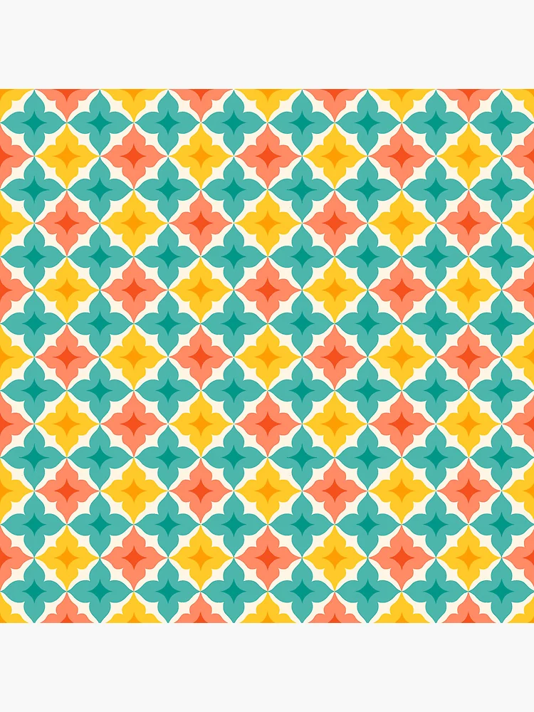 Thumbnail 4 of 4, Clock, Beautiful pattern designed and sold by wpws.