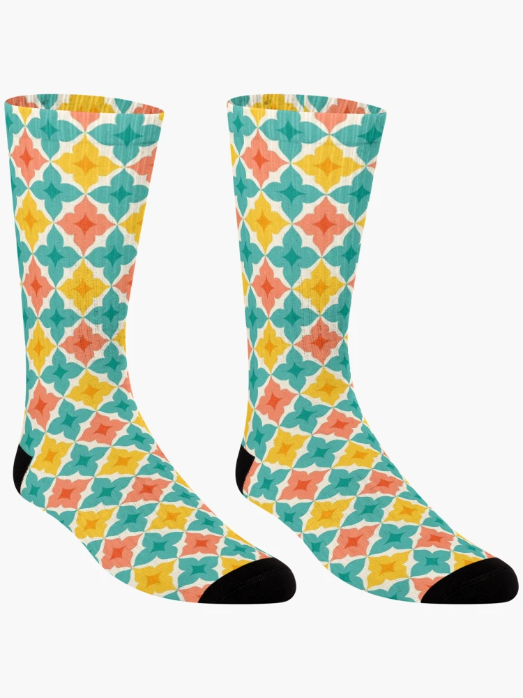 Thumbnail 3 of 5, Socks, Beautiful pattern designed and sold by wpws.