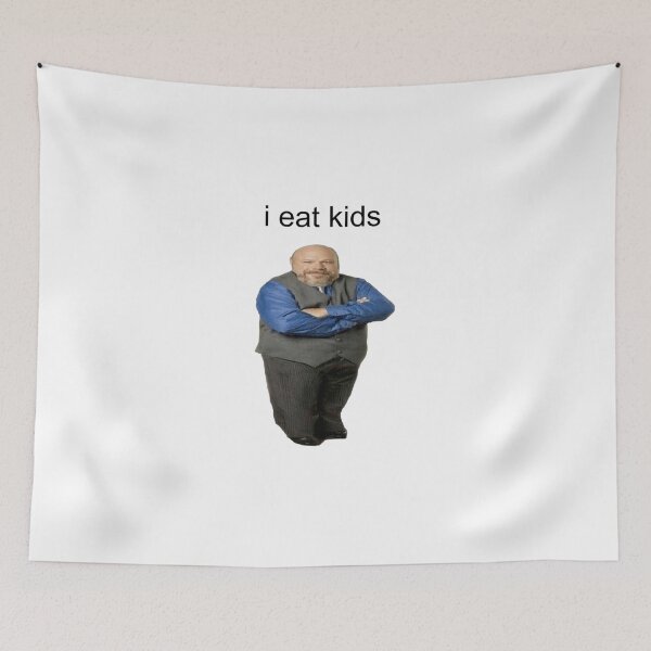 Item preview, bertram eats kids   designed and sold by DonnaBChin.