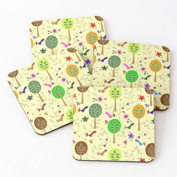 Item preview, Forest Birds designed and sold by Witty Kitty Co..