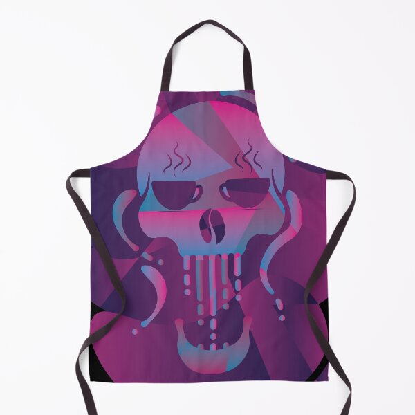 Item preview, Coffee Cup Eyed Skull Neon designed and sold by iamKaye.