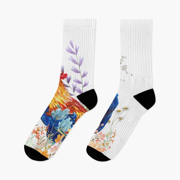 Item preview, Floral Rooster designed and sold by Ashley Gagnon.