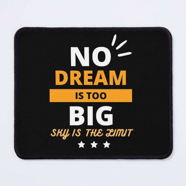 Item preview, No Dream Is Too Big- Sky Is The Limit (Dark Background) designed and sold by donlmartino.