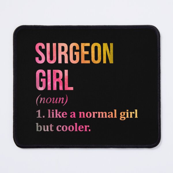 Item preview, Surgeon Girl Definition Surgery in Watercolor designed and sold by XCIV.
