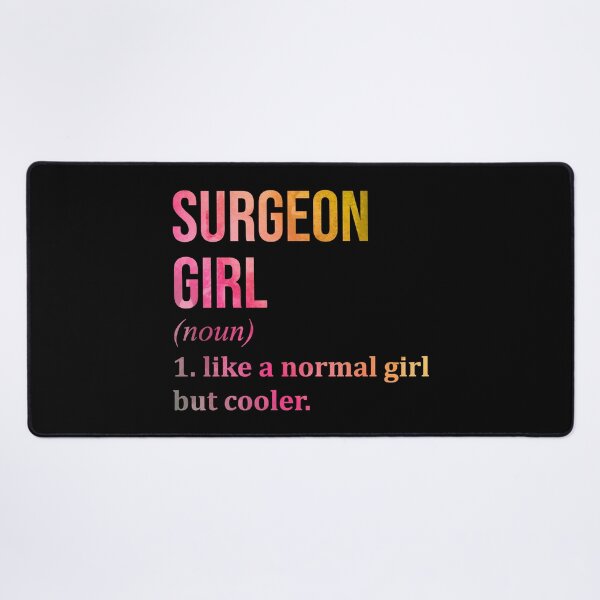 Item preview, Surgeon Girl Definition Surgery in Watercolor designed and sold by XCIV.