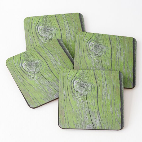 Item preview, Green Weathered Timber with Wood Knot designed and sold by KeksWorkroom.