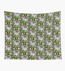 Clever Girl Dinosaur Wall Tapestry