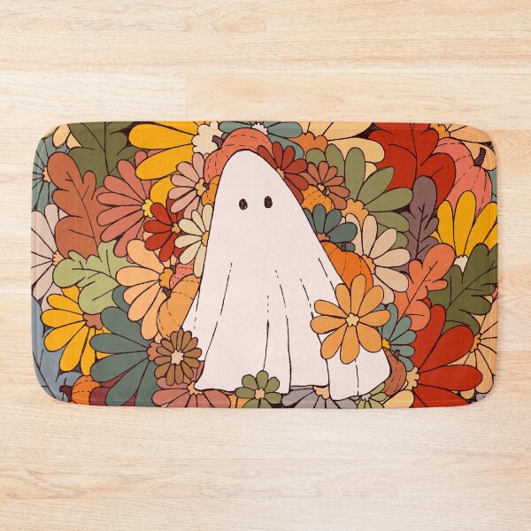 Item preview, Ghost and flowers designed and sold by Swadeillustrations.