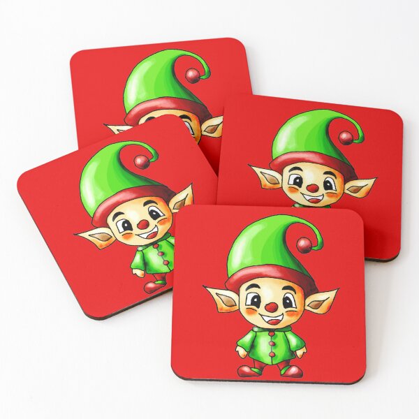 Item preview, Elf, gnome, christmas, green, ears, smile designed and sold by mon-artist.