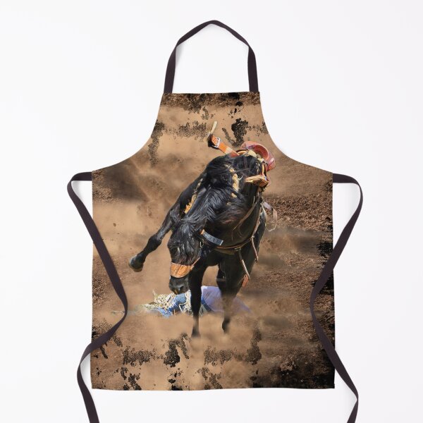 Item preview, BUCKING BRONC FOR T-SHIRTS, CAPS, WALL ART, HORSE ART designed and sold by Barbara Jean Photo Art And Design.