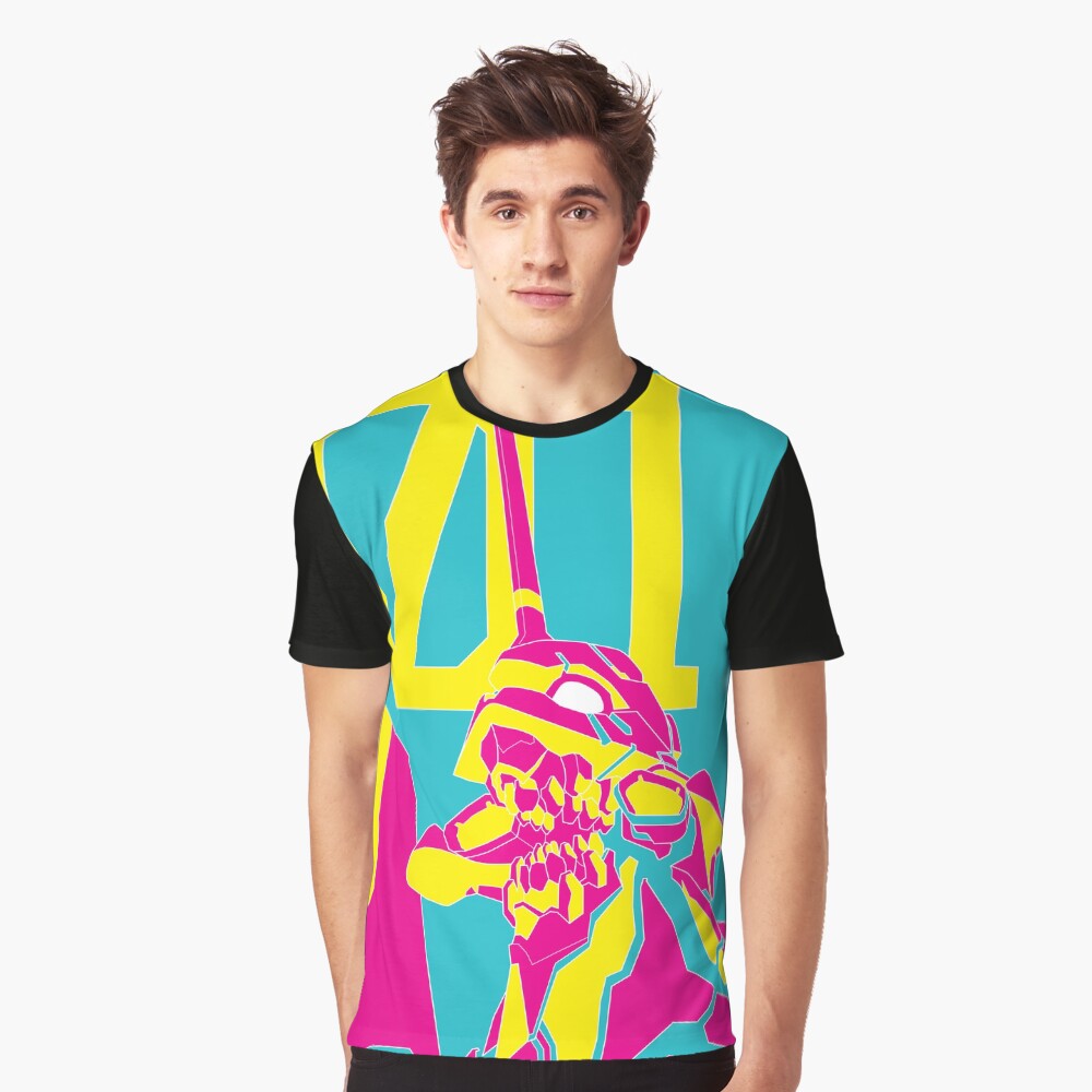 NEON EVA_01 Graphic T-Shirt