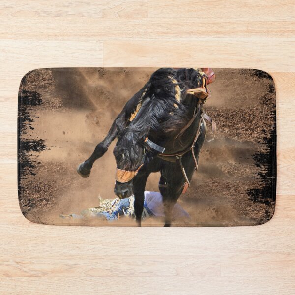 Item preview,  BUCKING BRONC FOR T-SHIRTS, CAPS, WALL ART, HORSE ART designed and sold by Barbara Jean Photo Art And Design.
