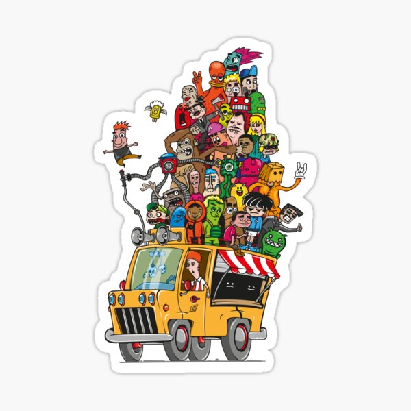 Van2 Sticker