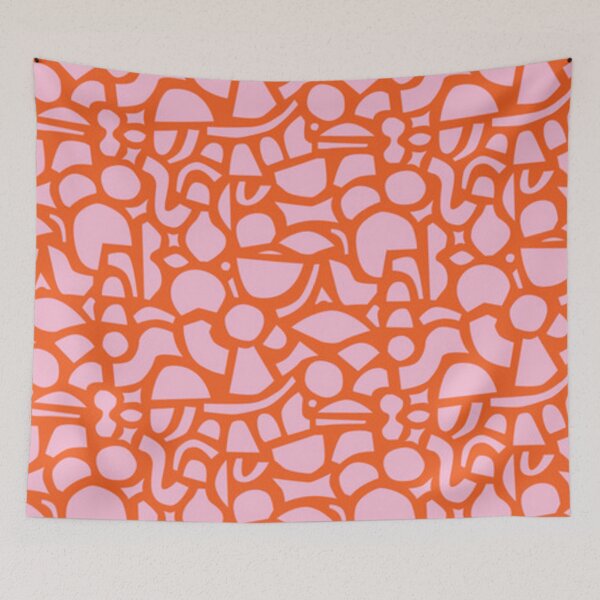 Item preview, Cute Orange Pattern Fashion Trends designed and sold by aqua1001.