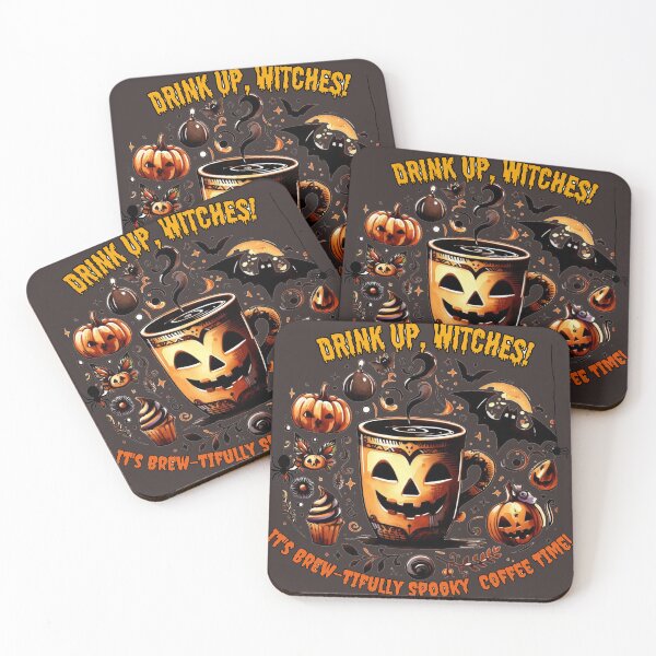 Item preview, Drink Up Coffee Witches! designed and sold by BumbleChynxBee.