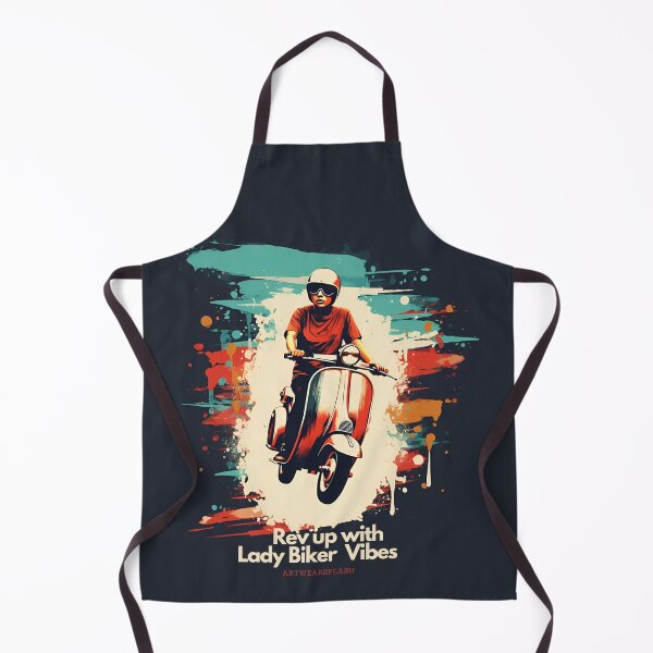 Item preview, Rev up with Lady Biker Vibes designed and sold by ArtWearSplash.
